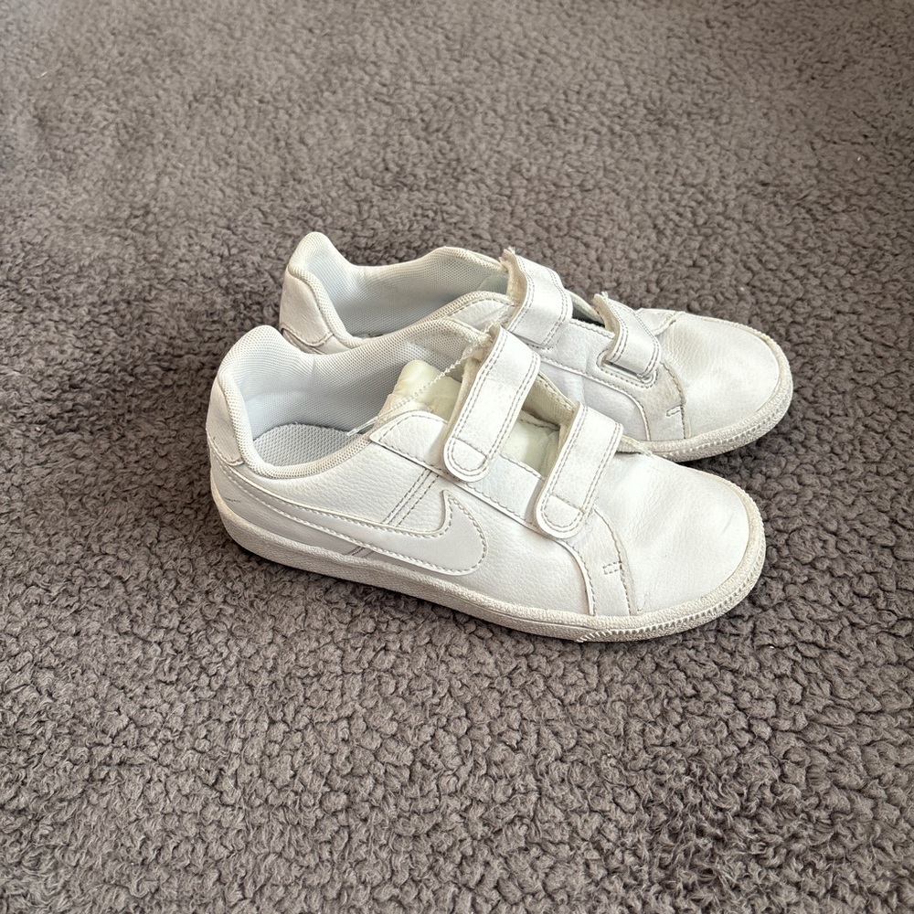 Nike sneakers‎ kids 2Y white court royals low streetwear casual school swoosh